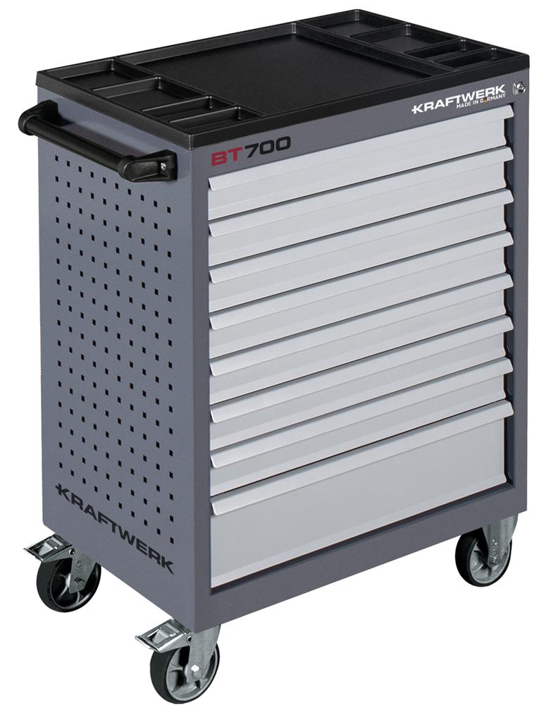 Mobile Tool Cabinet BT700 60/40 8 drawers