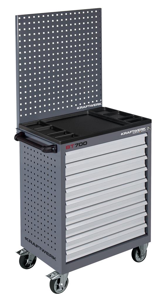 Mobile Tool Cabinet BT700 60/40 9 drawers