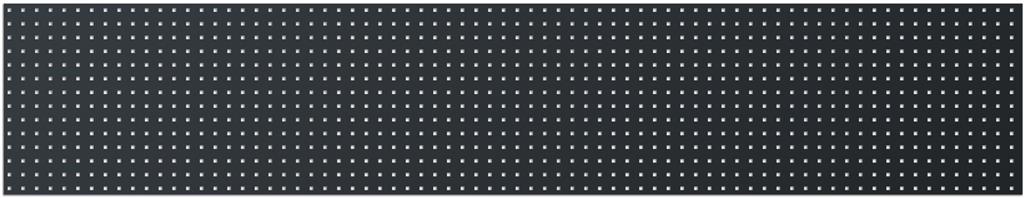 Perforated plate 1976x494 mm RAL 7016