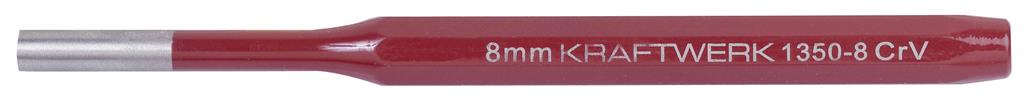Pin punch 8 mm x 180 mm painted finish