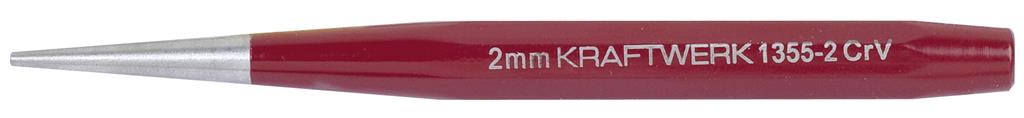 Taper punch 2 mm x 120 mm painted finish