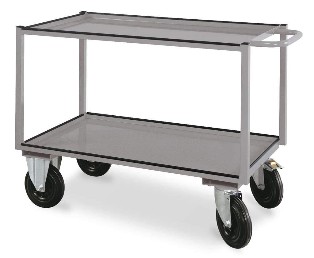 Table trolley with 2 loading areas, 810x1300x600 mm, 45 KG