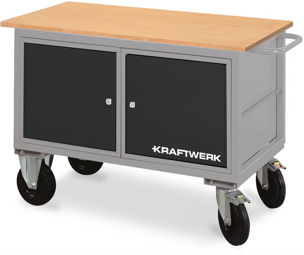 Rolling workbench with 2 drawer boxes