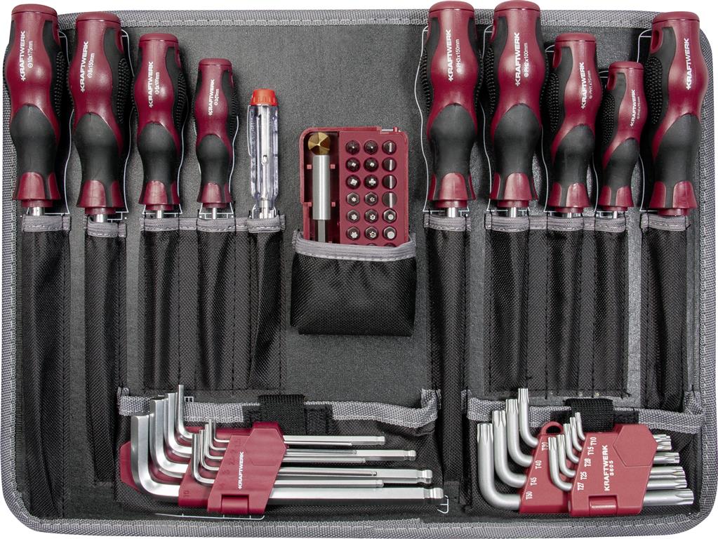 ABS tool case B140 for carpenters, 112pcs
