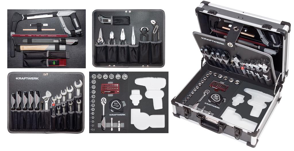 Tool case B147, 3/8",97 pcs. without Powertool Bosch Inlay