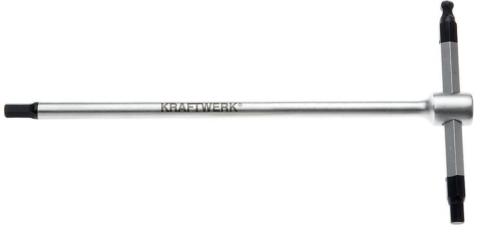 Hex./ballpoint T-handle wrench  2.5 mm