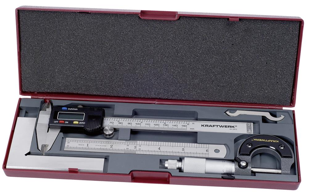 4-pc. precision measuring tool set