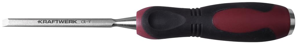 Wood chisel with strike cap, 4 mm