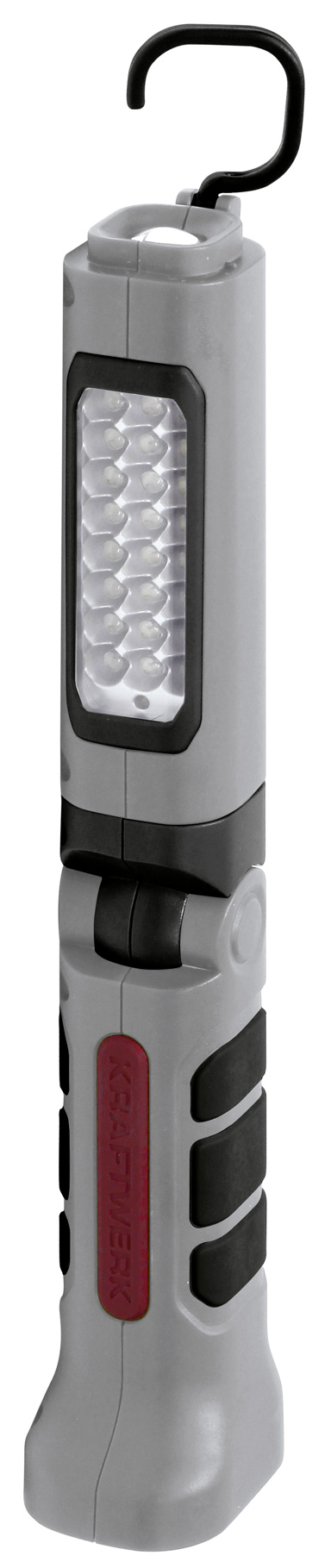 Torcia ricaricabile LED- 3.7 V 24+5 LED Li-Ion