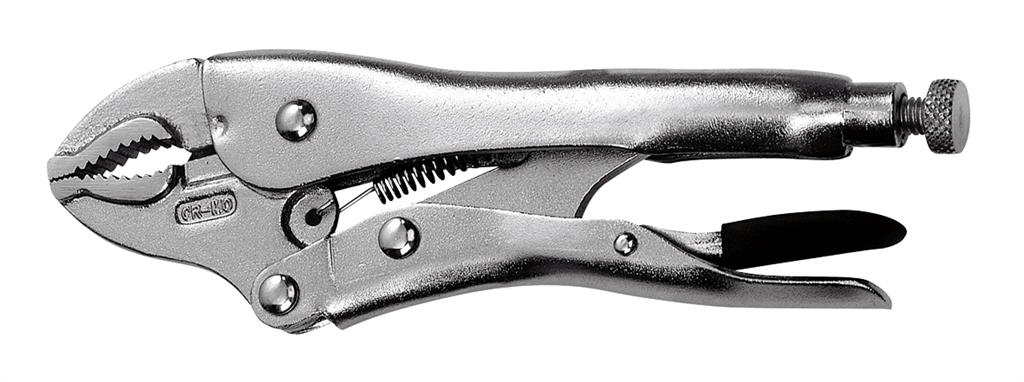 Curved locking pliers 7" 175 mm