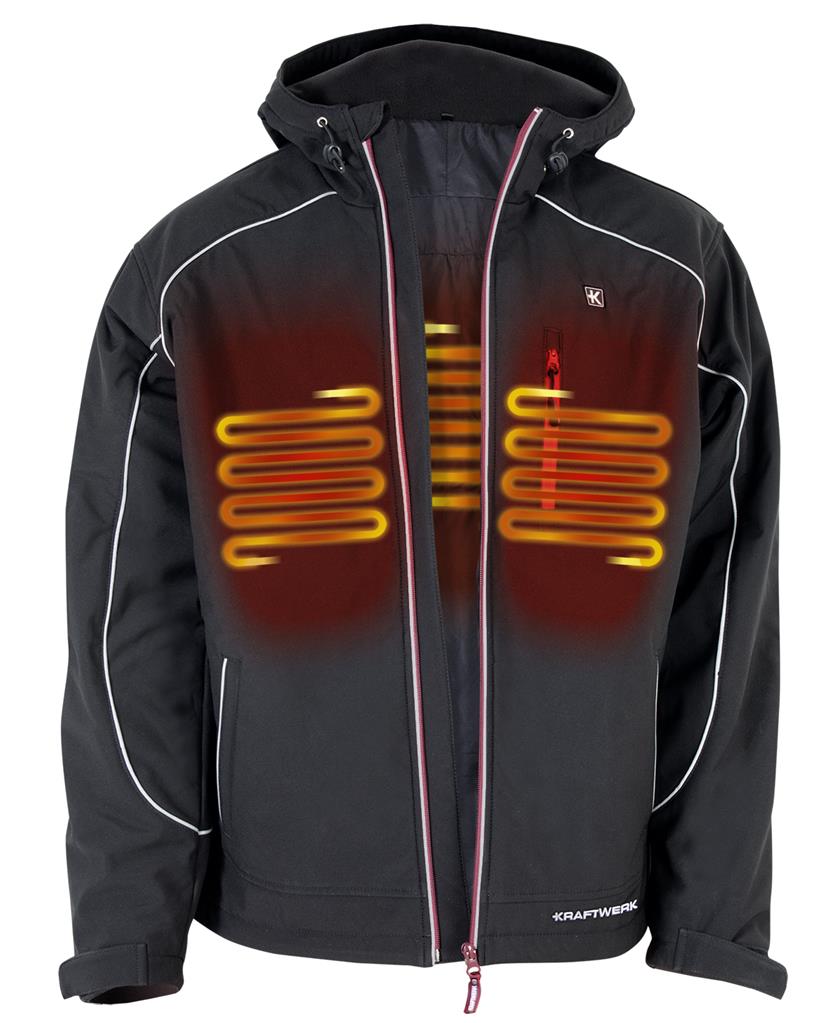 Cordless heated jacket 12 V Li-Poly L