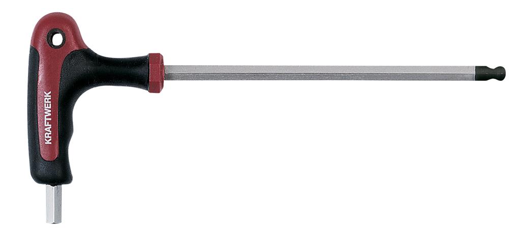 Ballpoint T-screwdriver 10 mm x 200 mm