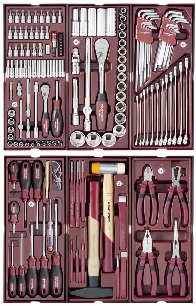 150-p tool-assortment COMPLETO with 3908