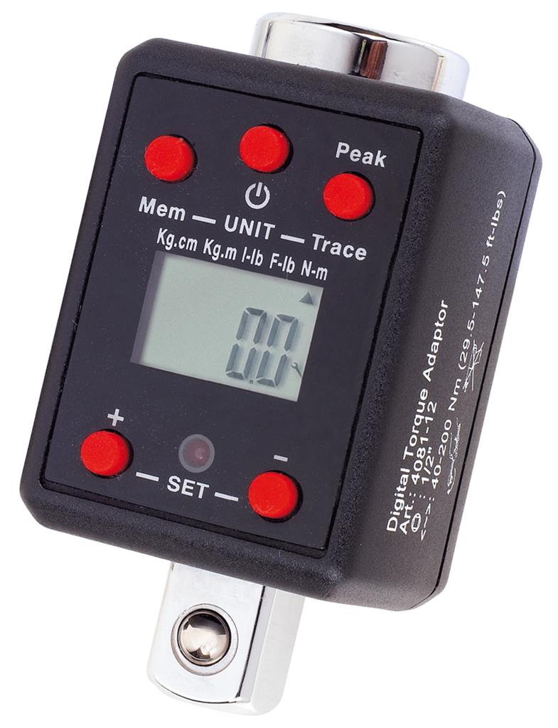 Digital-Drehmoment-Adapter 1/2" 40-200Nm