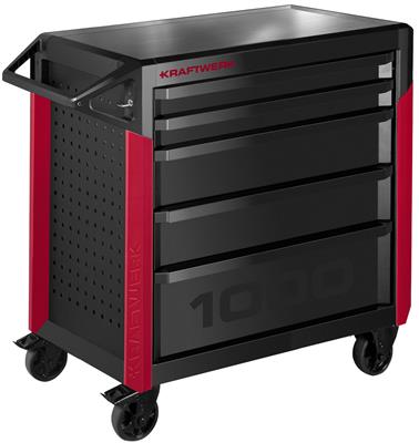 PRO LINE Tool trolley PT1000 5 drawers