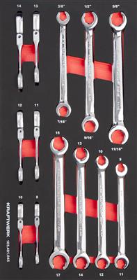 PRO LINE EVA3 open-ended double-ended wrench 20x40 13 pcs.