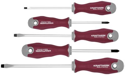 Screwdriver set for slotted and PH 5-pcs