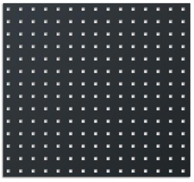 Perforated plate 494x494 mm RAL 7016