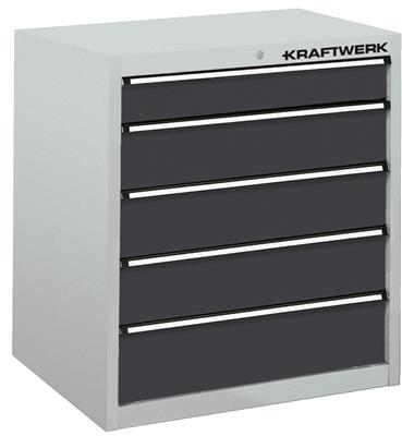 Drawer cabinet  with 5 drawers, 800x695x695 mm