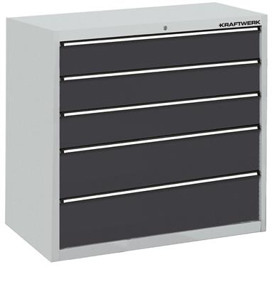 Drawer cabinet  with 5 drawers, 1000x1000x535 mm