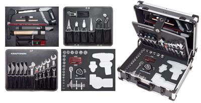 Tool case B147, 3/8",97 pcs. without Powertool Bosch Inlay