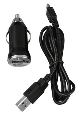 DC-charger 3.7 V 12-24 V / Mini-USB