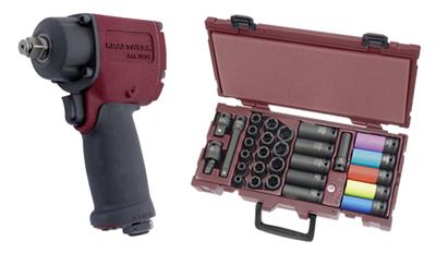 Stubby air impact wrench 1/2" + 4900 - 70K