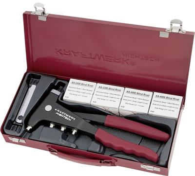 Industrial hand rivet tool kit