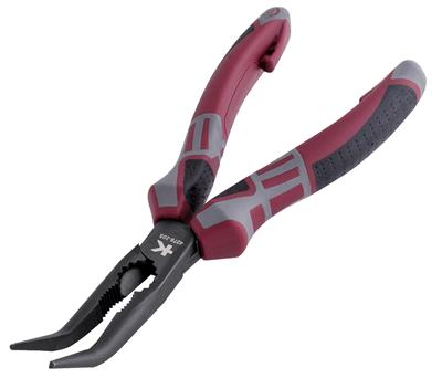 KW hightech long nose pliers 45° 205 mm
