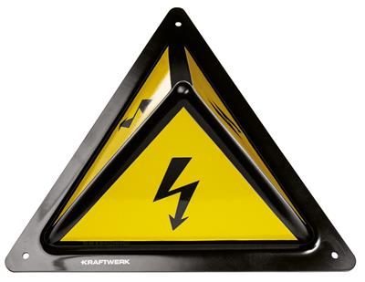 Safety sign pyramide