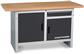 Workbench, 840x1500x700 mm, 2 doors, 1 drawer
