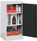 Double door cabinet , 516x1000x500 mm, 2 shelves
