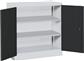 Double door cabinet, 950x1000x500 mm, 2 shelves
