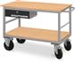 Tool trolley with 1 drawer and 1 shelf, 835x1300x600 mm, 65