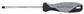 BASIC LINE Screwdriver slotted 5.0 x 100 mm