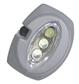 Lampada COB-LED ricaricabile 2W+3 LED