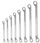 8-p. double off. ring spanner set 6-22mm